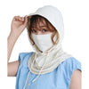 CROSSPLUS S26 Yoki Hooded Neck Cover Mask - Ivory