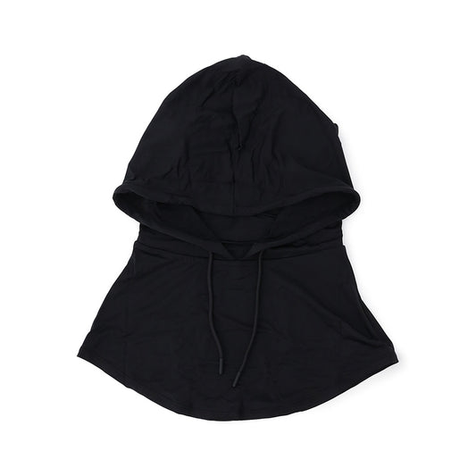 CROSSPLUS S26 Yoki Hooded Neck Cover Mask - Black