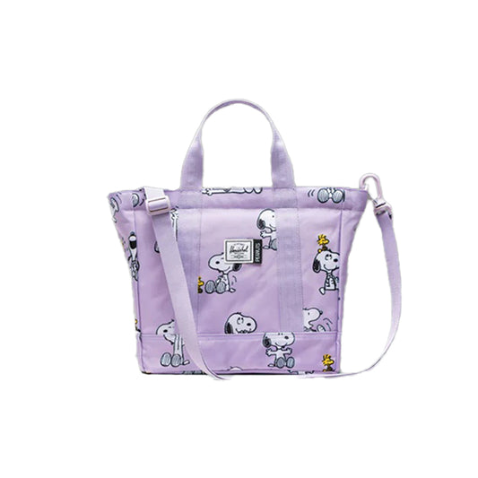 HERSCHEL Peanuts Collection 手提包 - 淺紫色