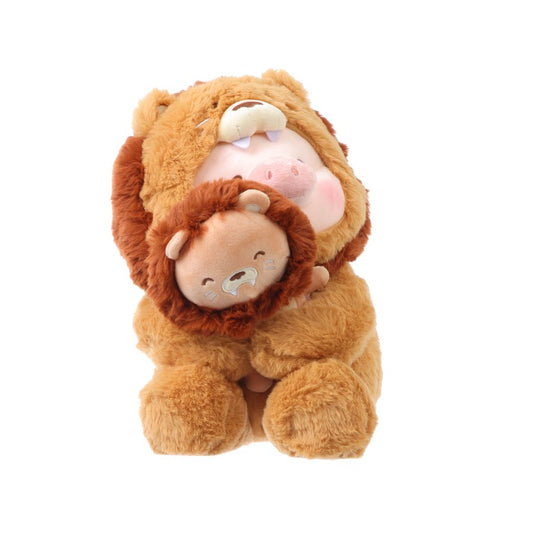 LULU THE PIGGY LuLu the Piggy Animal Party Vol. 2 - Big Hug Plush (Lion Lu ver.)