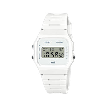 CASIO General Line F-91WB-7A - White