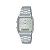 CASIO Vintage AQ-230A-7A錶 - 銀色