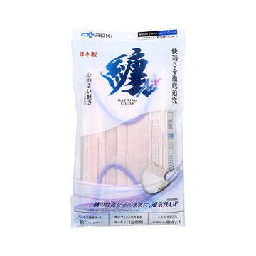 ROKI Matoi Air Color Mask - Ice Pink x Lavender  (7pcs)