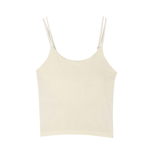ATSUGI S26 Cool Short Camisole with Cup - Greige - M