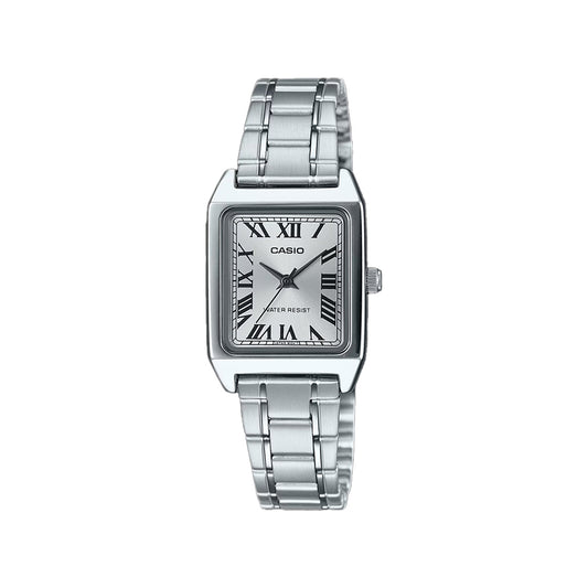 CASIO General LTP-V007D-7B手錶 - 不鏽鋼錶帶 - 黑色