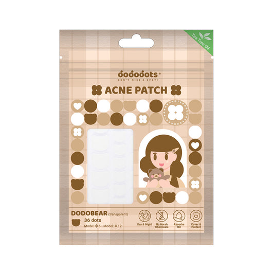 DODODOTS 美膚痘痘貼 - 可愛小熊  (36pcs)