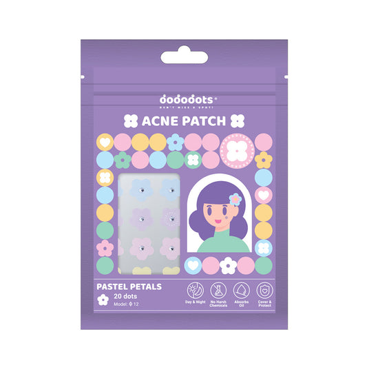 DODODOTS 美膚痘痘貼 - 七彩花朵  (20pcs)