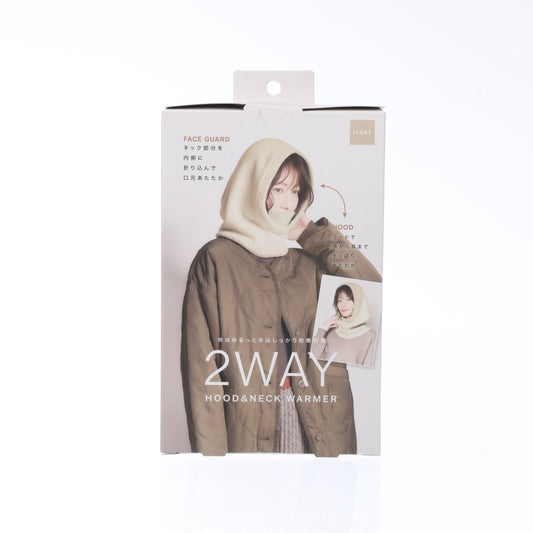 COGIT F26 Cogit 2Way Hat & Neck Warmer - Ivory
