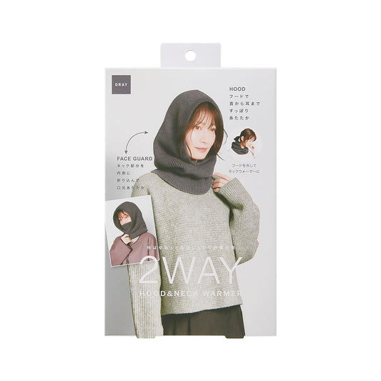 COGIT F26 Cogit 2Way Hat & Neck Warmer - Gray