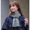 COGIT F26 Cogit Gradient Boucle Knit Scarf - Gray