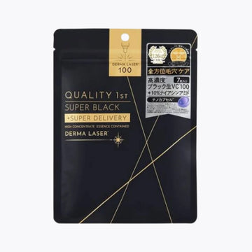 QUALITY FIRST Derma Laser Premium Super Black VC 100  (7pcs)