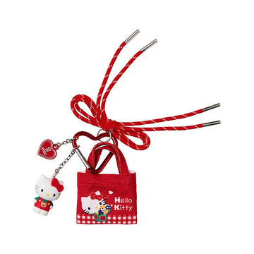 SANRIO FAMILY Carabiner Charm - Red Retro Hello Kitty