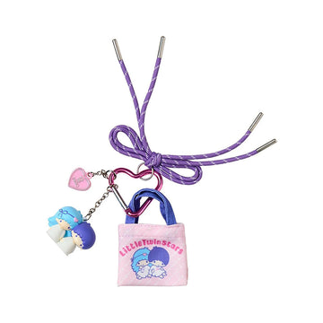 SANRIO FAMILY Carabiner Charm - Retro Little Twin Stars