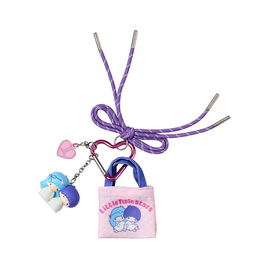 SANRIO FAMILY Carabiner Charm - Retro Little Twin Stars