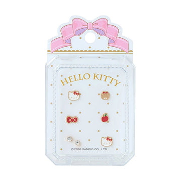 SANRIO FAMILY Earrings Set - Hello Kitty