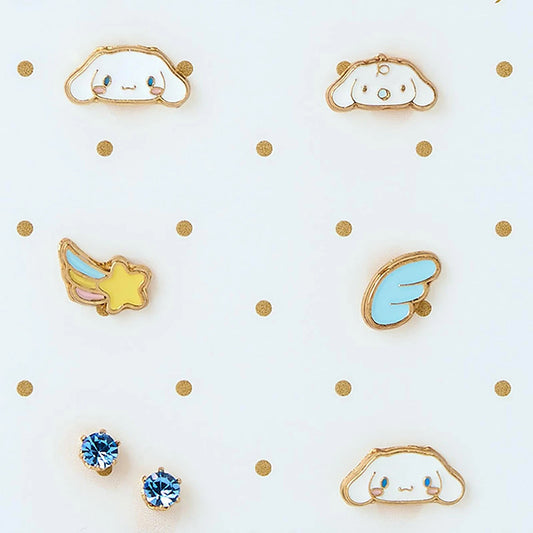 SANRIO FAMILY 耳環 - 玉桂狗