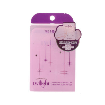 THETOOLLAB Twilight Violet Puff 4p Set - Twilight Violet Edition