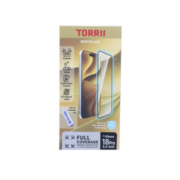 TORRII iPhone 18 Pro Bodyglass Full Coverage Protector