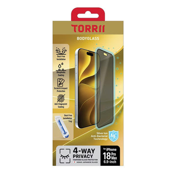 TORRII iPhone 18 Pro Max Bodyglass Full Coverage Protector