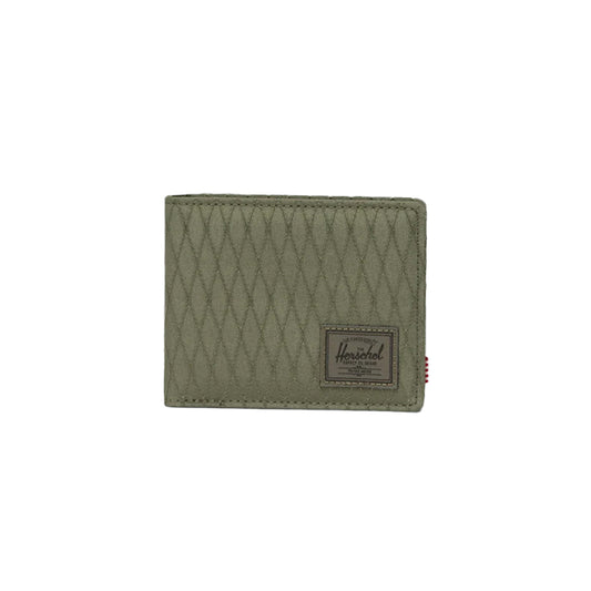 HERSCHEL S426 Roy RFID Wallet - Ivy Green Diamond