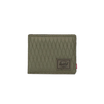 HERSCHEL Roy 零錢包 - 墨綠色/鑽石紋