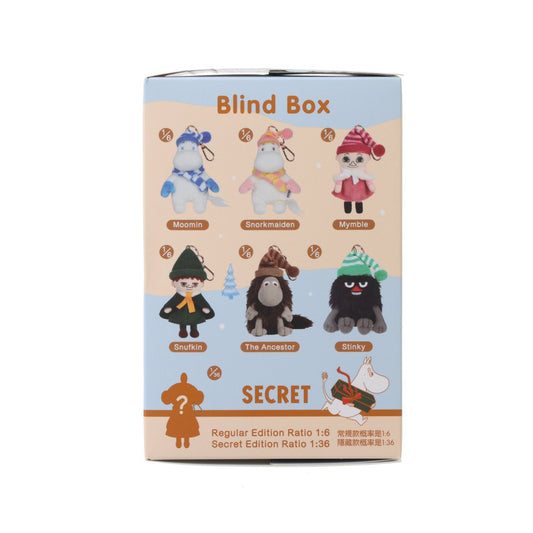 VIPO MOOMIN Winter Plush Keychain Blind Box