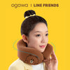 OGAWA Line Friends U Neck Massager - Brown