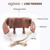 OGAWA Line Friends Neck & Shoulder Massager - Brown