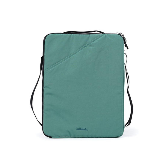 HELLOLULU Eilif 3 Way 16" Sleeve Case Crystal Teal - LOG-ON