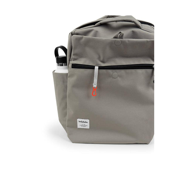 HELLOLULU Carter All Day Backpack Soft Gray - LOG-ON