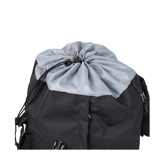 HELLOLULU Gio Utility Flap Backpack L Char.Black - LOG-ON