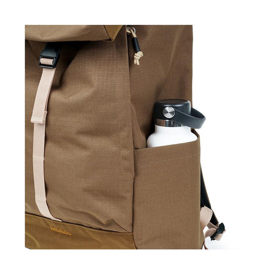 HELLOLULU Saro Utility Flap Backpack Mtan Khaki - LOG-ON