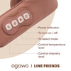 OGAWA Line Friends Neck & Shoulder Massager - Brown
