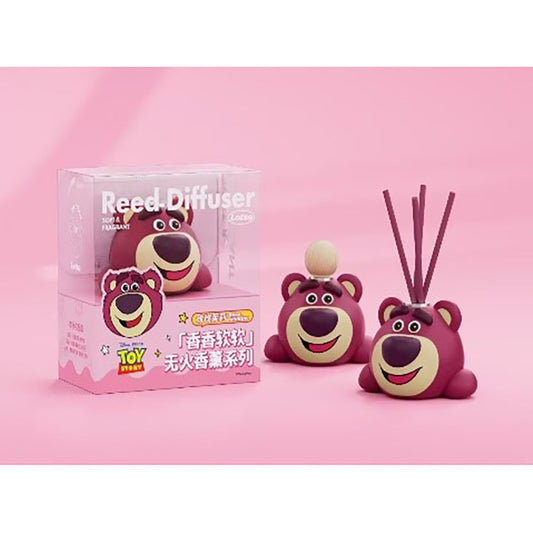 迪士尼立體公仔頭汽車及家居香薰-勞蘇(玫瑰茉莉)