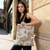 JDF Toile De Jouy Cedar Brown Tote Bag
