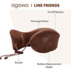OGAWA Line Friends U Neck Massager - Brown