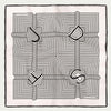JDF Romance in the Air Silky Scarf (90cm)
