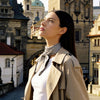 JDF Romance in the Air Silky Scarf (90cm)