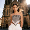 JDF Romance in the Air Silky Scarf (90cm)