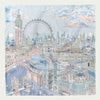 JDF London Elegance Silky Scarf (90cm)