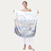 JDF London Elegance Silky Scarf (90cm)