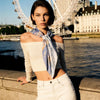 JDF London Elegance Silky Scarf (90cm)
