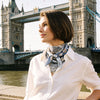JDF London Elegance Silky Scarf (90cm)