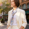 JDF London Elegance Silky Scarf (90cm)
