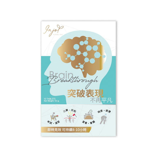 INJOY HEALTH Brain Breakthrough Tablets  (9.5g)