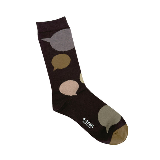 SIX25AM 6:25AM X Michelle Loo Speechsock-Dark Green
