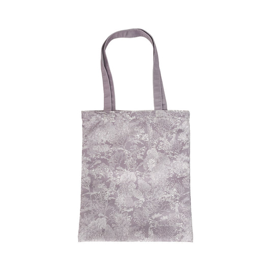 JDF Toile De Jouy Pinkish Gray Tote Bag
