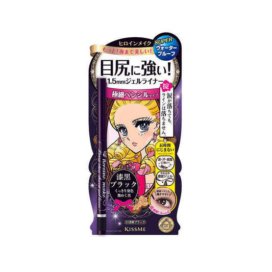 HEROINE MAKE Heroine Make Long Stay Sharp Gel Liner #01 0.07G - LOG-ON