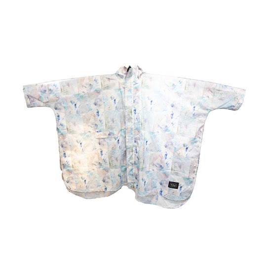 W.P.C. SS24 Kiu Rain Poncho Gem Geometry  (520g)