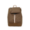 HELLOLULU Saro Utility Flap Backpack Mtan Khaki - LOG-ON